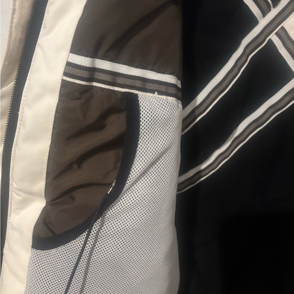 Orage Kids Puffer Jacket - Cream and Brown Size 14. Great condition! - Picture 13 of 16